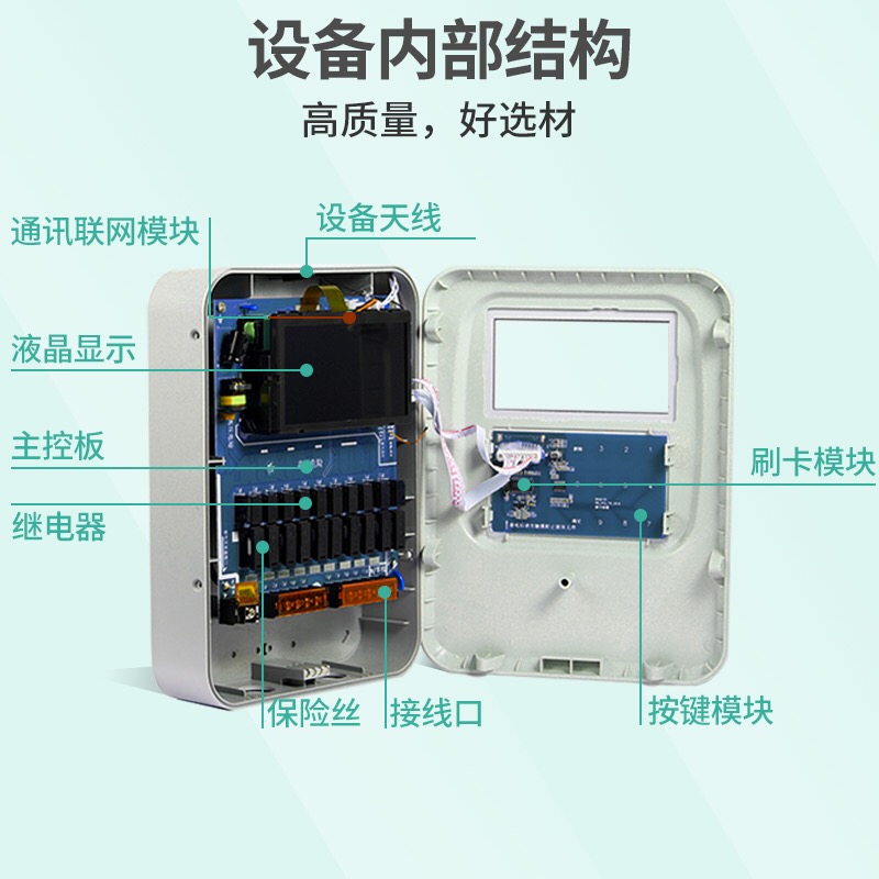 10路4G电单车充电桩OG1020-注塑款